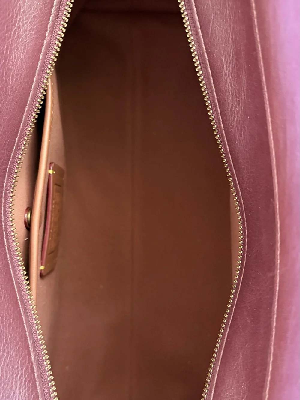 Coach Soft Empire Carryall Bag 40 - Merlot/Brass